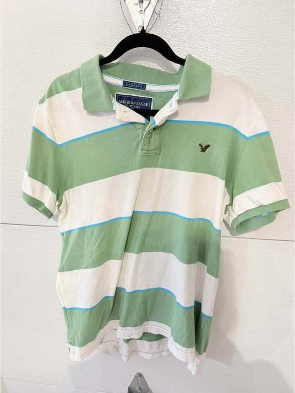 American Eagle Outfitters The Eagle Polo Vintage Fit Size Large